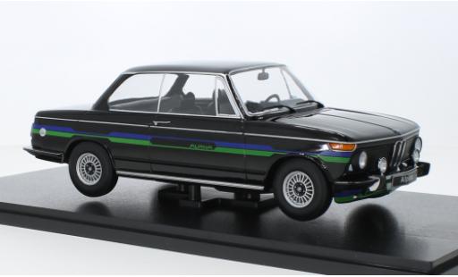 Coche miniatura Bmw 2002 1/18 KK Scale Alpina negro/Décorer 1974 Bmw 2002 1/18 KK Scale Alpina negro/Décorer 1974 coche miniatura