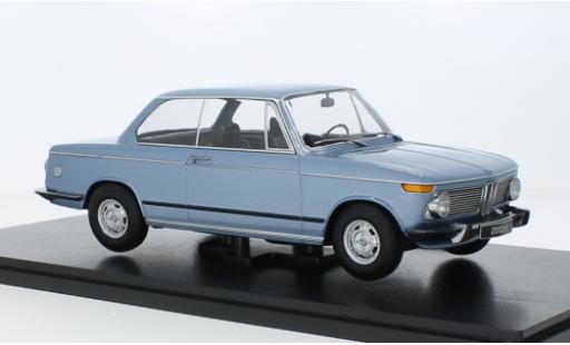 Coche miniatura Bmw 2002 1/18 KK Scale ti metallise azul clair 1971 Bmw 2002 1/18 KK Scale ti metallise azul clair 1971 coche miniatura