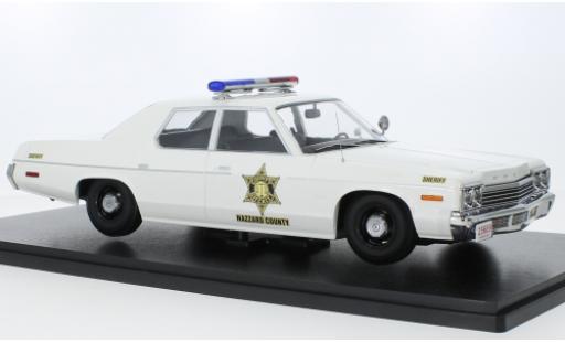 Coche miniatura Dodge Monaco 1/18 KK Scale Hazzard County Sheriff 1974 Dodge Monaco 1/18 KK Scale Hazzard County Sheriff 1974 coche miniatura