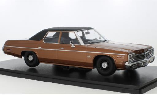 Coche miniatura Dodge Monaco 1/18 KK Scale metallise marron/negro 1974 Dodge Monaco 1/18 KK Scale metallise marron/negro 1974 coche miniatura