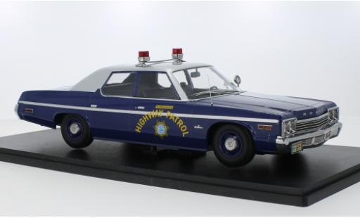 Coche miniatura Dodge Monaco 1/18 KK Scale Nevada autoroute Patrol 1974 Dodge Monaco 1/18 KK Scale Nevada autoroute Patrol 1974 coche miniatura