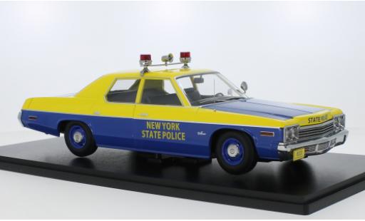 Coche miniatura Dodge Monaco 1/18 KK Scale Nouveau York State Police 1974 Dodge Monaco 1/18 KK Scale Nouveau York State Police 1974 coche miniatura