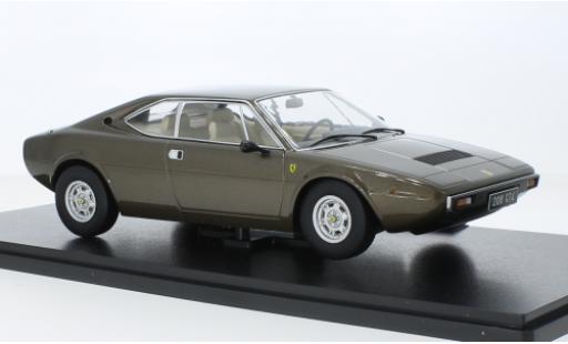 Coche miniatura Ferrari 208 1/18 KK Scale GT4 metallise brun 1975 Ferrari 208 1/18 KK Scale GT4 metallise brun 1975 coche miniatura