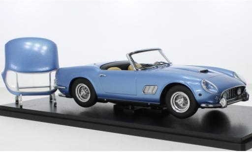 Coche miniatura Ferrari 250 1/18 KK Scale GT California Spyder metallise azul clair 1960 Ferrari 250 1/18 KK Scale GT California Spyder metallise azul clair 1960 coche miniatura