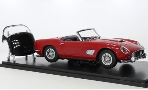 Coche miniatura Ferrari 250 1/18 KK Scale GT California Spyder rouge/negro 1960 Ferrari 250 1/18 KK Scale GT California Spyder rouge/negro 1960 coche miniatura