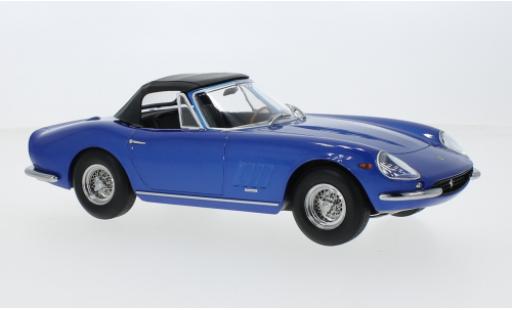 Coche miniatura Ferrari 275 1/18 KK Scale GTB/4 NART Spyder metallise azul 1967 Ferrari 275 1/18 KK Scale GTB/4 NART Spyder metallise azul 1967 coche miniatura