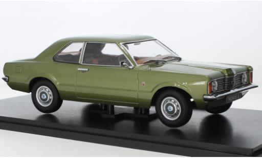 Coche miniatura Ford Taunus 1/18 KK Scale 1300 L (TC1) metallise verde 1971 Ford Taunus 1/18 KK Scale 1300 L (TC1) metallise verde 1971 coche miniatura
