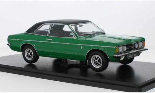 Coche miniatura Ford Taunus 1/18 KK Scale 2000 GXL (TC1) vert/matte-negro 1971 Ford Taunus 1/18 KK Scale 2000 GXL (TC1) vert/matte-negro 1971 coche miniatura