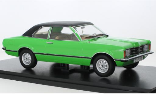 Coche miniatura Ford Taunus 1/18 KK Scale GXL (TC1) la chaux/negro 1971 Ford Taunus 1/18 KK Scale GXL (TC1) la chaux/negro 1971 coche miniatura