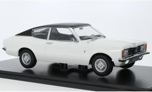 Coche miniatura Ford Taunus 1/18 KK Scale (TC I) GT Coupe blanche/negro 1971 Ford Taunus 1/18 KK Scale (TC I) GT Coupe blanche/negro 1971 coche miniatura