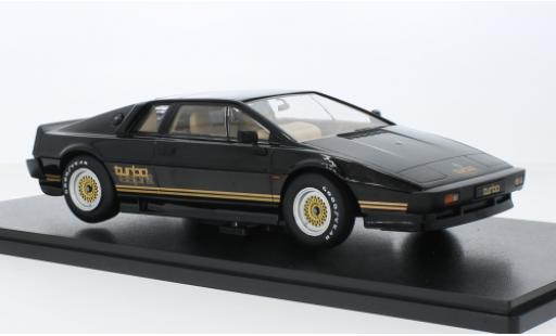 Coche miniatura Lotus Esprit 1/18 KK Scale Turbo negro/doré RHD 1981 Lotus Esprit 1/18 KK Scale Turbo negro/doré RHD 1981 coche miniatura