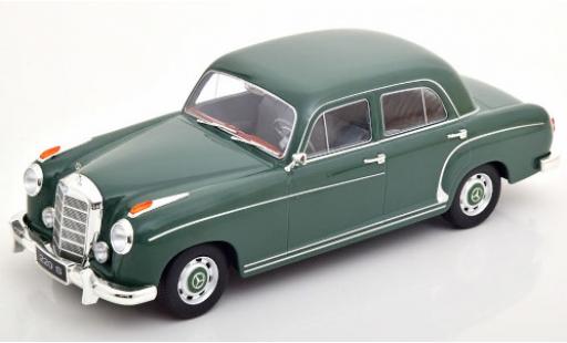 Coche miniatura Mercedes 220 1/18 KK Scale S Limousine (W180 II) verde 1956 Mercedes 220 1/18 KK Scale S Limousine (W180 II) verde 1956 coche miniatura