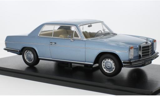 Coche miniatura Mercedes CLA 1/18 KK Scale 280C/8 (W114) metallise azul clair 1969 Mercedes CLA 1/18 KK Scale 280C/8 (W114) metallise azul clair 1969 coche miniatura