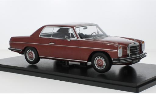 Coche miniatura Mercedes 280 1/18 KK Scale C/8 (W114) metallise rouge foncé 1969 Mercedes 280 1/18 KK Scale C/8 (W114) metallise rouge foncé 1969 coche miniatura