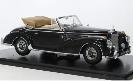 Coche miniatura Mercedes 300 1/18 KK Scale SC (W188) Cabriolet negro 1957 Mercedes 300 1/18 KK Scale SC (W188) Cabriolet negro 1957 coche miniatura