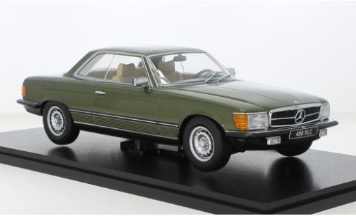 Coche miniatura Mercedes 450 1/18 KK Scale SLC (C107) metallise verde 1973 Mercedes 450 1/18 KK Scale SLC (C107) metallise verde 1973 coche miniatura