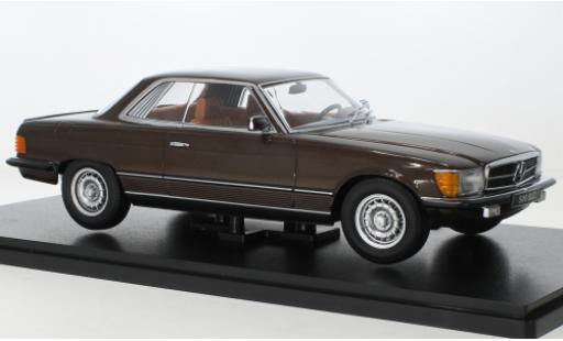 Coche miniatura Mercedes 500 1/18 KK Scale SLC (C107) metallise marron 1981 Mercedes 500 1/18 KK Scale SLC (C107) metallise marron 1981 coche miniatura