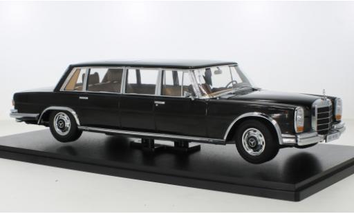 Coche miniatura Mercedes 600 1/18 KK Scale (W100) Pullman negro 1964 Mercedes 600 1/18 KK Scale (W100) Pullman negro 1964 coche miniatura