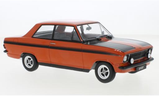 Coche miniatura Opel Kadett 1/18 KK Scale B Sport rojo/matt-negro 1973 Opel Kadett 1/18 KK Scale B Sport rojo/matt-negro 1973 coche miniatura