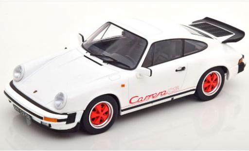 Coche miniatura Porsche 930 1/18 KK Scale KK-Scale 911 Carrera 3.2 Clubsport blanche/rouge 1989 Porsche 930 1/18 KK Scale KK-Scale 911 Carrera 3.2 Clubsport blanche/rouge 1989 coche miniatura