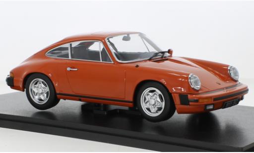 Coche miniatura Porsche 930 1/18 KK Scale 911 SC naranja 1978 Porsche 930 1/18 KK Scale 911 SC naranja 1978 coche miniatura