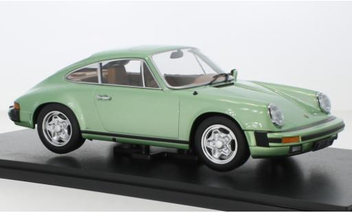 Coche miniatura Porsche 930 1/18 KK Scale 911 SC metallise verde 1978 Porsche 930 1/18 KK Scale 911 SC metallise verde 1978 coche miniatura