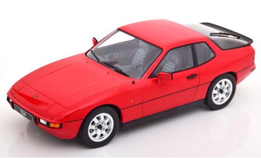 Coche miniatura Porsche 924 1/18 KK Scale rojo 1985 Porsche 924 1/18 KK Scale rojo 1985 coche miniatura