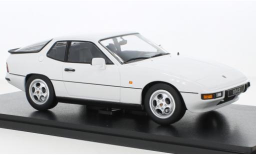 Coche miniatura Porsche 924 1/18 KK Scale S blanco 1986 Porsche 924 1/18 KK Scale S blanco 1986 coche miniatura