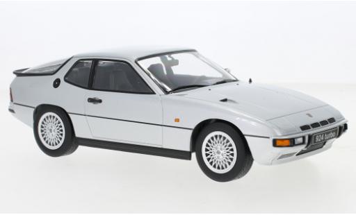Coche miniatura Porsche 924 1/18 KK Scale Turbo gris 1986 Porsche 924 1/18 KK Scale Turbo gris 1986 coche miniatura
