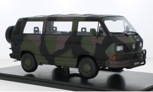 Volkswagen T3 1/18 KK Scale Bus Syncro Bundeswehr 1987 coche miniatura