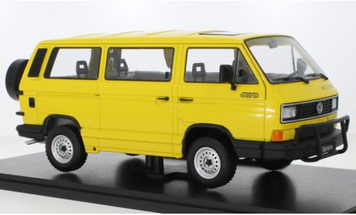 Volkswagen T3 1/18 KK Scale Bus Syncro amarillo 1987 coche miniatura