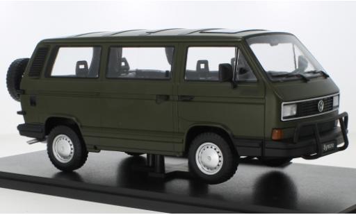 Volkswagen T3 1/18 KK Scale Bus Syncro matt-oliv 1987 coche miniatura
