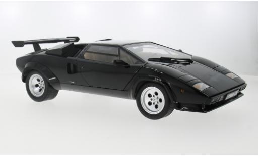 Coche miniatura Lamborghini Countach 1/12 KK Scale LP 5000S QV schwarz 1985 1:12 Lamborghini Countach 1/12 KK Scale LP 5000S QV schwarz 1985 1:12 coche miniatura