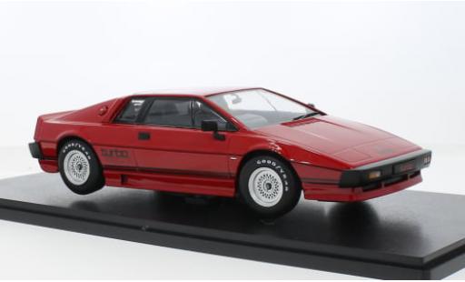 Coche miniatura Lotus Esprit 1/18 KK Scale Turbo rojo RHD 1981 1:18 Lotus Esprit 1/18 KK Scale Turbo rojo RHD 1981 1:18 coche miniatura