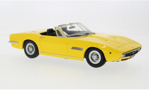 Coche miniatura Maserati Ghibli 1/18 KK Scale Spyder gelb 1970 1:18 Maserati Ghibli 1/18 KK Scale Spyder gelb 1970 1:18 coche miniatura