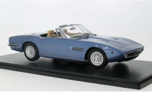 Maserati Ghibli 1/18 KK Scale Spyder blau 1970 1:18 coche miniatura