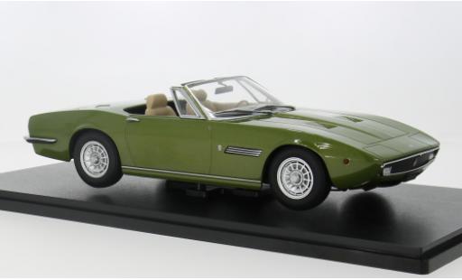 Coche miniatura Maserati Ghibli 1/18 KK Scale Spyder grün 1970 1:18 Maserati Ghibli 1/18 KK Scale Spyder grün 1970 1:18 coche miniatura
