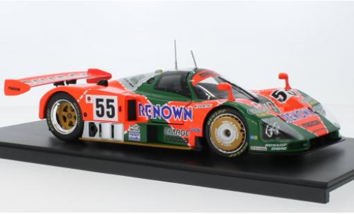 Mazda 787B 1/18 KK Scale RHD No.55 speed Co. Ltd. Renown 24h Le Mans 1991 1:18 coche miniatura