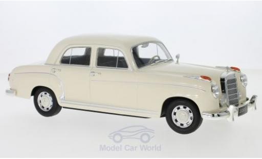 Coche miniatura Mercedes 220 1/18 KK Scale S Limousine (W180 II) beige 1956 Mercedes 220 1/18 KK Scale S Limousine (W180 II) beige 1956 coche miniatura