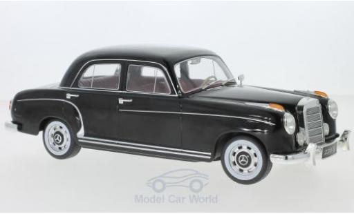 Coche miniatura Mercedes 220 1/18 KK Scale S Limousine (W180 II) negro 1956 Mercedes 220 1/18 KK Scale S Limousine (W180 II) negro 1956 coche miniatura