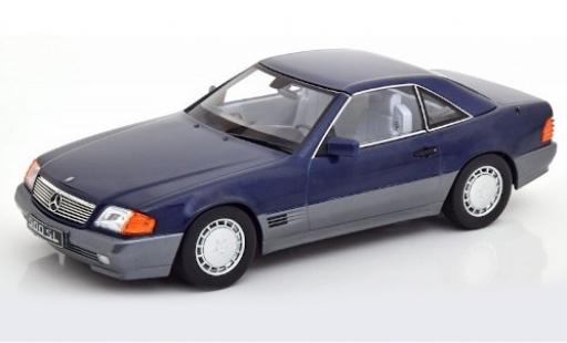 Coche miniatura Mercedes 500 1/18 KK Scale SL (R129) metalico azul 1993 Mercedes 500 1/18 KK Scale SL (R129) metalico azul 1993 coche miniatura