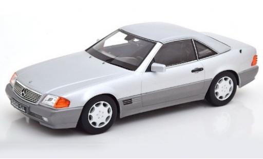 Coche miniatura Mercedes 500 1/18 KK Scale SL (R129) gris 1993 Mercedes 500 1/18 KK Scale SL (R129) gris 1993 coche miniatura
