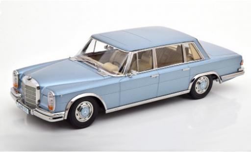 Mercedes 600 1/18 KK Scale (W100) metalico azul 1963 coche miniatura