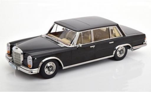 Coche miniatura Mercedes 600 1/18 KK Scale (W100) negro 1963 Mercedes 600 1/18 KK Scale (W100) negro 1963 coche miniatura