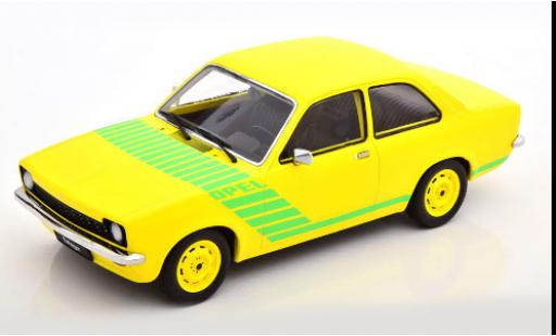Coche miniatura Opel Kadett 1/18 KK Scale C Swinger amarillo/verde 1973 Opel Kadett 1/18 KK Scale C Swinger amarillo/verde 1973 coche miniatura
