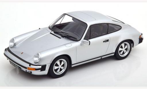 Coche miniatura Porsche 930 1/18 KK Scale 911 Carrera 3.0 Coupe gris 1977 Porsche 930 1/18 KK Scale 911 Carrera 3.0 Coupe gris 1977 coche miniatura