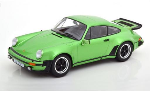 Coche miniatura Porsche 930 Turbo 1/18 KK Scale 911 Turbo 3.0 () metalico verde 1976 Porsche 930 Turbo 1/18 KK Scale 911 Turbo 3.0 () metalico verde 1976 coche miniatura