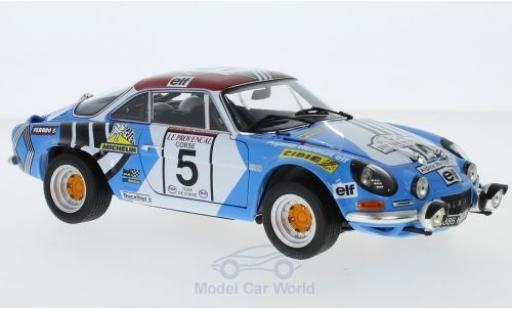 Coche miniatura Alpine A110 1/18 Kyosho No.5 Tour de Corse 1973 J.F.Piot/J.De Alexandris Alpine A110 1/18 Kyosho No.5 Tour de Corse 1973 J.F.Piot/J.De Alexandris coche miniatura