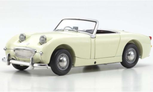 Coche miniatura Austin Healey Sprite 1/18 Kyosho blanco RHD Austin Healey Sprite 1/18 Kyosho blanco RHD coche miniatura