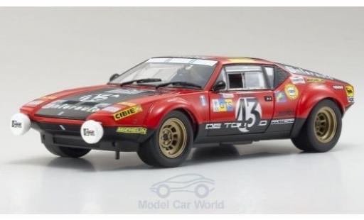 Coche miniatura De Tomaso Pantera 1/18 Kyosho No.43 Team Claude Dubois 24h Le Mans 1975 P.Rubens/P.Bozzetto De Tomaso Pantera 1/18 Kyosho No.43 Team Claude Dubois 24h Le Mans 1975 P.Rubens/P.Bozzetto coche miniatura